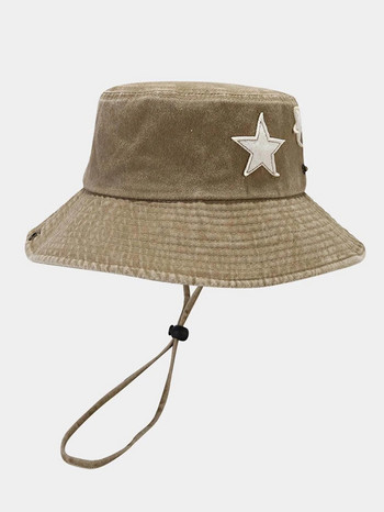2023 Νέα Καπέλα με Κάδο Ανδρικά Γυναικεία Παραλία Anti-Sun Παναμά Ορειβατικά Ταξίδια Καπέλα Ψαρά ρετρό εκτύπωση Καλοκαιρινό καπέλο ηλίου εξωτερικού χώρου