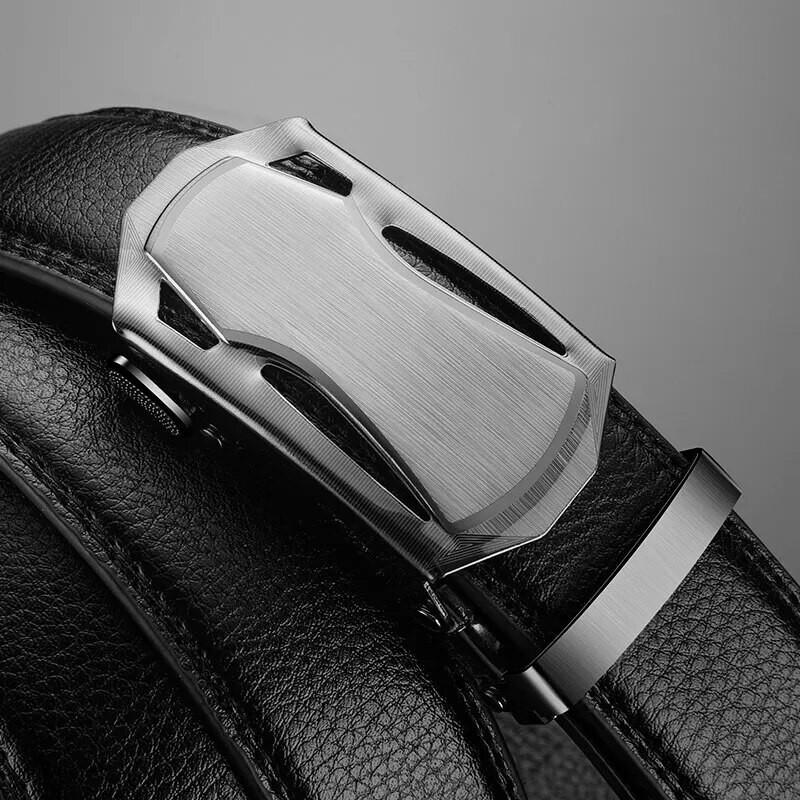 Μόδα Business Ανδρική ζώνη Γνήσια ζώνη πολυτελείας μάρκας μεταλλική ζώνη με πόρπη Υψηλής ποιότητας PU μαλακή ζώνη με τζιν παντελόνι Cargo