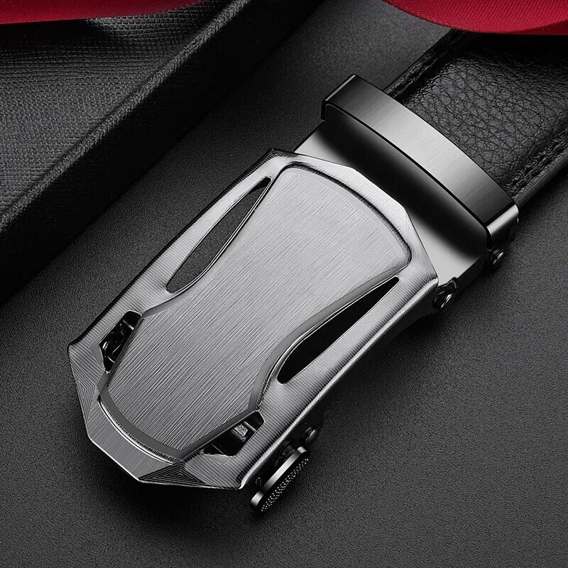 Μόδα Business Ανδρική ζώνη Γνήσια ζώνη πολυτελείας μάρκας μεταλλική ζώνη με πόρπη Υψηλής ποιότητας PU μαλακή ζώνη με τζιν παντελόνι Cargo