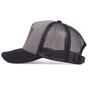 Νέο πεντάκτινο καπέλο μπέιζμπολ με πεντάκτινο καπέλο μπέιζμπολ άνοιξη καλοκαίρι αναπνεύσιμο δίχτυ ανδρικά γυναικεία καπέλο εξωτερικού χώρου με ρυθμιζόμενο άγριο καπέλο