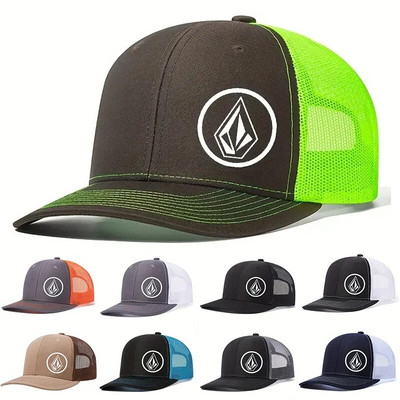 Модна бейзболна шапка Snapback с дишаща мрежеста мрежа 2024 г. Нов дизайн бейзболни шапки Хип-хоп шапка на камион