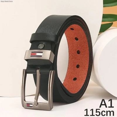 1vnt vyriški PU lydinio kvadratiniai sagtys verslo laisvalaikio diržai rudens žiemos mados juodos kavos rudos spalvos diržai vyrams