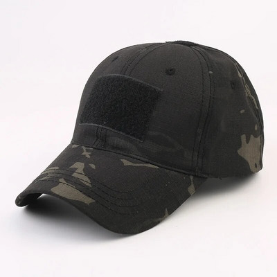 Камуфлажни военни бейзболни шапки traf Mesh Tactical Army Sport Adjustable Snapback Contractor Dad Hats Men Women