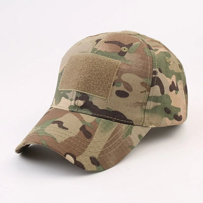 Камуфлажни военни бейзболни шапки traf Mesh Tactical Army Sport Adjustable Snapback Contractor Dad Hats Men Women