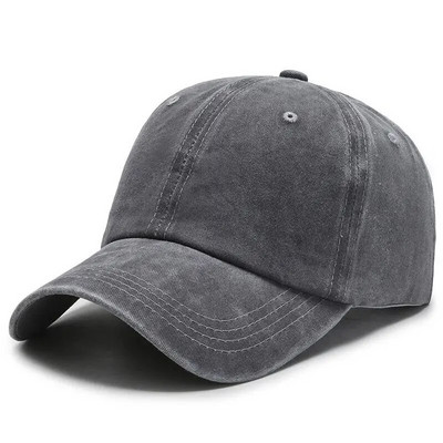 COKK isprana pamučna podesiva jednobojna bejzbol kapa Žene Muškarci Unisex kapa za par Modni tatin šešir Snapback Kapa visoke kvalitete