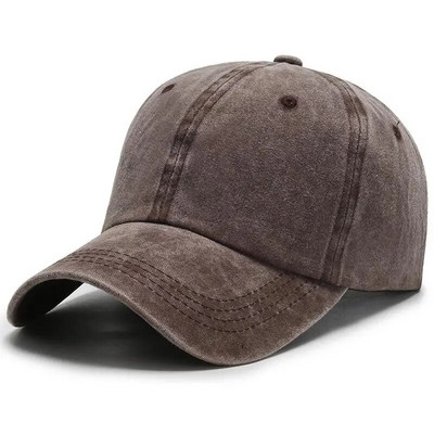COKK isprana pamučna podesiva jednobojna bejzbol kapa Žene Muškarci Unisex kapa za par Modni tatin šešir Snapback Kapa visoke kvalitete