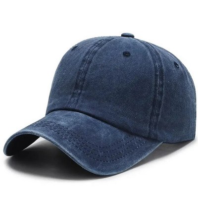COKK isprana pamučna podesiva jednobojna bejzbol kapa Žene Muškarci Unisex kapa za par Modni tatin šešir Snapback Kapa visoke kvalitete
