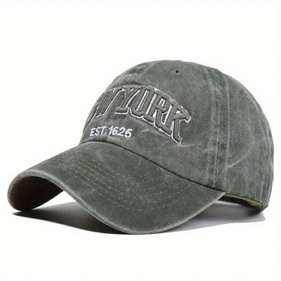 New York isprane pamučne bejzbol kape za žene i muškarce Retro vez s slovom Snapback šeširi Štitnici za sunce Hip hop tatin šešir Casquette