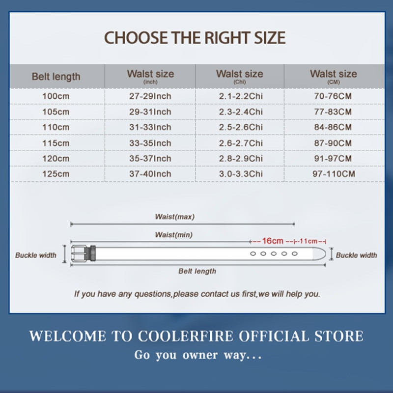 Férfi övek Fém automata csat márka Kiváló minőségű bőr övek férfiaknak Híres márka Luxus Munka Üzleti Szíj ZDP001