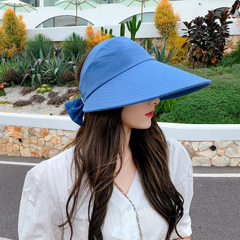 Καπέλο αντηλιακής προστασίας 2024 Γυναικείο κορεάτικο Τζόκερ που καλύπτει το πρόσωπο διαδικτυακή διασημότητα Fisherman\'s Hat Αντιηλιακό Καπέλο Sunroof Sunlight
