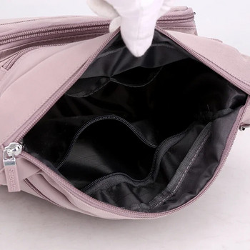 Гореща висококачествена дамска чанта през рамо Дамска чанта за през рамо Обикновена ръчна чанта за пътуване Найлонова водоустойчива ежедневна дамска чанта 가방