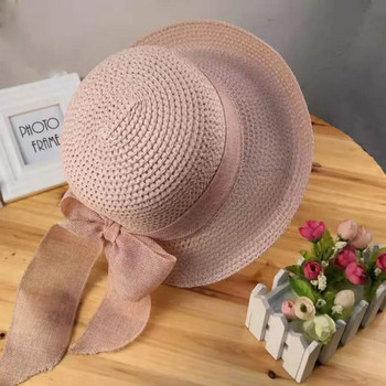 Модерна дамска шапка Лека туристическа шапка Тънка универсална дамска шапка с широка периферия