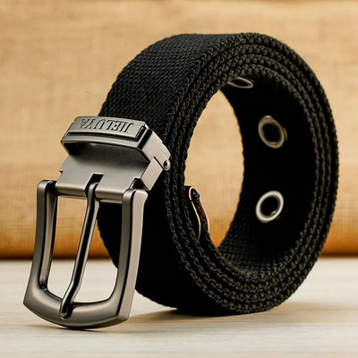 Suurepärane suurus 130 140 150 160 cm lõuend sõjaline taktikaline vöö, meeste sulamist nööpnõel, triip, teksarihmad, kvaliteetsed välisrihmad