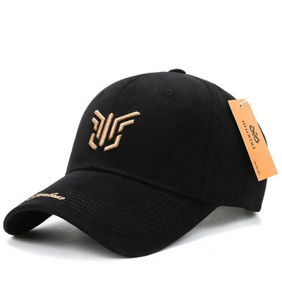 Baseball kapa Nova proljeće ljeto Jednobojni šešir za sunčanje s izvezenim vezom Muškarci Žene Unisex-tinejdžeri Pamučne kratke kape Modni hip hop šešir za ribolov