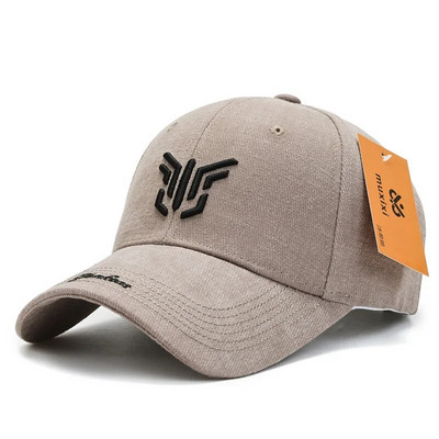 Baseball kapa Nova proljeće ljeto Jednobojni šešir za sunčanje s izvezenim vezom Muškarci Žene Unisex-tinejdžeri Pamučne kratke kape Modni hip hop šešir za ribolov