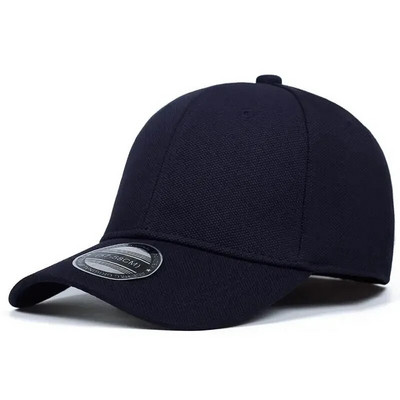 Nyári, légáteresztő sztreccs sapkák illeszkedő egyszínű baseballsapka kültéri sportgolf sapkák nőknek férfiaknak hip-hop Casquette Gorras
