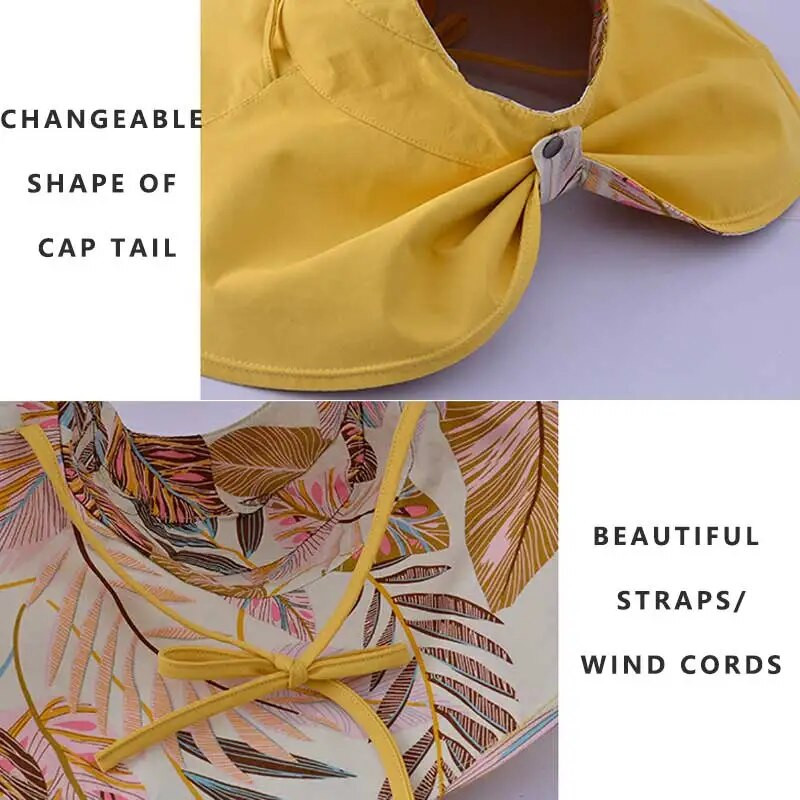 Női napellenzős sapka kétoldalas halász sapka pamut összecsukható mosdósapka túlméretezett karimájú vödörsapka nyári napsapka üres cilinder