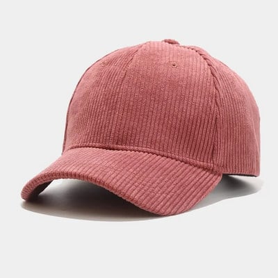 Şapcă de baseball din velur, primăvară, toamnă, pentru femei, bărbaţi, unisex, vintage, solid, snapback, hip hop, pălărie, iarnă, reglabilă, pălărie sport în aer liber