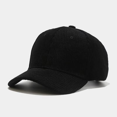 Şapcă de baseball din velur, primăvară, toamnă, pentru femei, bărbaţi, unisex, vintage, solid, snapback, hip hop, pălărie, iarnă, reglabilă, pălărie sport în aer liber