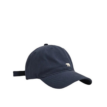 Μόδα καπέλο μπέιζμπολ για γυναίκες και άνδρες Κέντημα πολική αρκούδα Hip hop Snapback Καπέλα Βαμβακερά Καπέλα ηλίου Unisex Καπέλα μονόχρωμη γείσο
