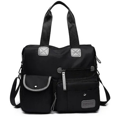 2024-es új nejlon női Crossbody táska alkalmi nagy kapacitású kézitáska női ingázó sport Crossbody válltáska vízálló