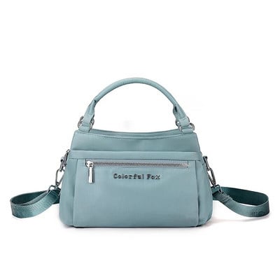 Női vízálló nylon Crossbody táska női luxus dizájner egyszínű kézitáskák és pénztárca női alkalmi vállpárna táskák