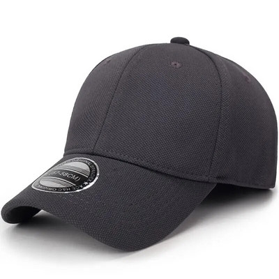 COKK Baseball Cap Muški Snapback Šeširi Uklopljena Zatvorena Puna Kapa Ženska Gorras Bone Muška Trucker Hat Casquette Outdoor Black