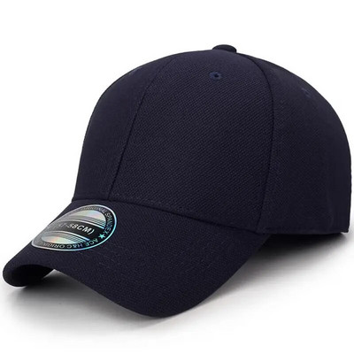 COKK Baseball Cap Muški Snapback Šeširi Uklopljena Zatvorena Puna Kapa Ženska Gorras Bone Muška Trucker Hat Casquette Outdoor Black