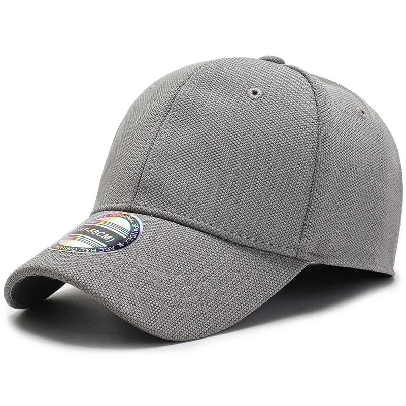 COKK Baseball Cap Muški Snapback Šeširi Uklopljena Zatvorena Puna Kapa Ženska Gorras Bone Muška Trucker Hat Casquette Outdoor Black