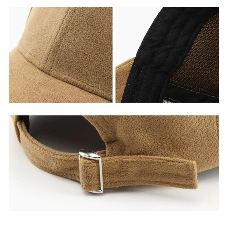 Ležerna bejzbol kapa za žene i muškarce, modni šešir od brušene kože, jesenske ulične kape za sunčanje na otvorenom, hip hop šešir, uniseks šešir, veleprodaja