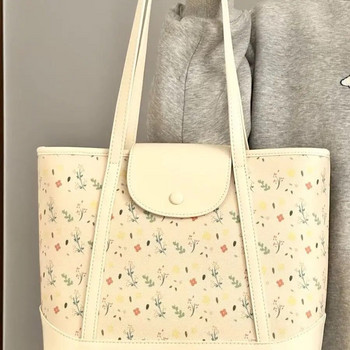 Модна чанта за едно рамо Miyagawa Niche Design Flowers 2023 Causal Нова чанта с голям капацитет за японски момичета Пътна чанта