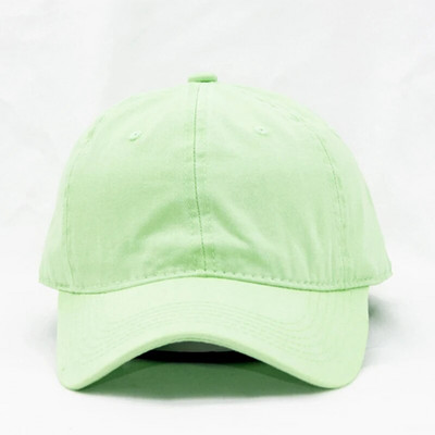 Pamut baseballsapka férfi és női baseballsapkák állítható alkalmi kültéri pamut napvédő sapkák Uniszex egyszínű napellenzős sapkák