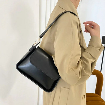 Луксозни дамски чанти през рамо PU кожена черна чанта през рамо Чанти Бежов клъч Малка дамска чанта Портмоне за дамски чанти