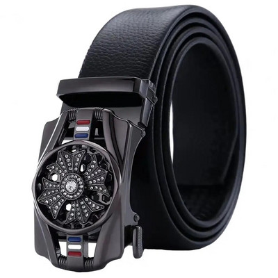 Meeste vöörihm Trendikas korduvkasutatav ärivöö Kunstnahast luksuslik ärivöö Moeaksessuaarid