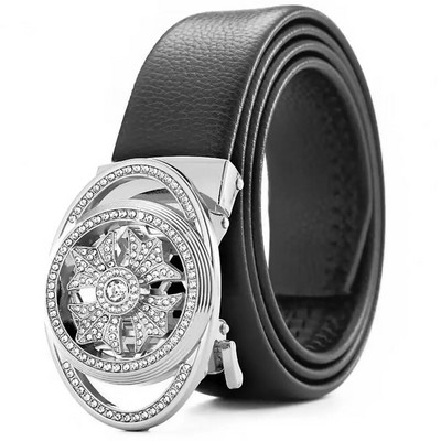 Meeste vöörihm Trendikas korduvkasutatav ärivöö Kunstnahast luksuslik ärivöö Moeaksessuaarid