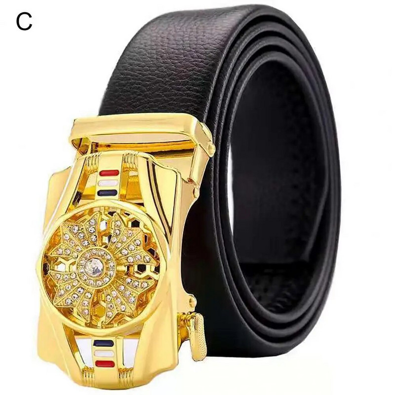 Meeste vöörihm Trendikas korduvkasutatav ärivöö Kunstnahast luksuslik ärivöö Moeaksessuaarid