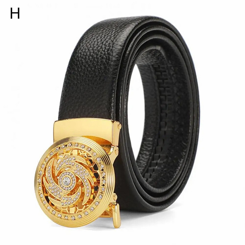 Meeste vöörihm Trendikas korduvkasutatav ärivöö Kunstnahast luksuslik ärivöö Moeaksessuaarid