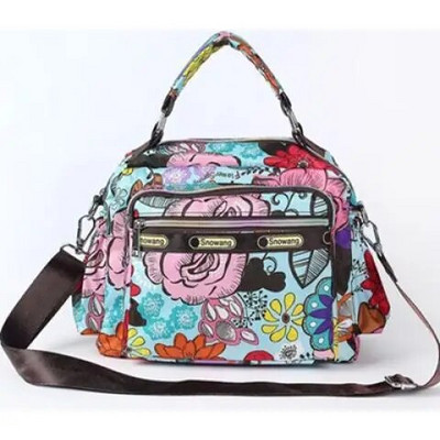 Proljeće jesen 2023. Nova kurirska torba na rame Višeslojna vodootporna ručna torba s patentnim zatvaračem velikog kapaciteta, lagana torba za majke, cvjetna