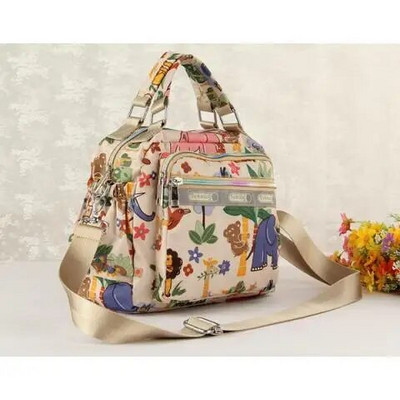 Proljeće jesen 2023. Nova kurirska torba na rame Višeslojna vodootporna ručna torba s patentnim zatvaračem velikog kapaciteta, lagana torba za majke, cvjetna