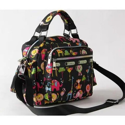 Proljeće jesen 2023. Nova kurirska torba na rame Višeslojna vodootporna ručna torba s patentnim zatvaračem velikog kapaciteta, lagana torba za majke, cvjetna