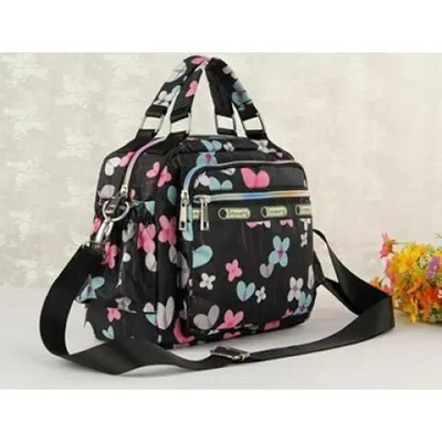 Proljeće jesen 2023. Nova kurirska torba na rame Višeslojna vodootporna ručna torba s patentnim zatvaračem velikog kapaciteta, lagana torba za majke, cvjetna