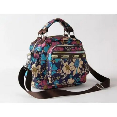 Proljeće jesen 2023. Nova kurirska torba na rame Višeslojna vodootporna ručna torba s patentnim zatvaračem velikog kapaciteta, lagana torba za majke, cvjetna