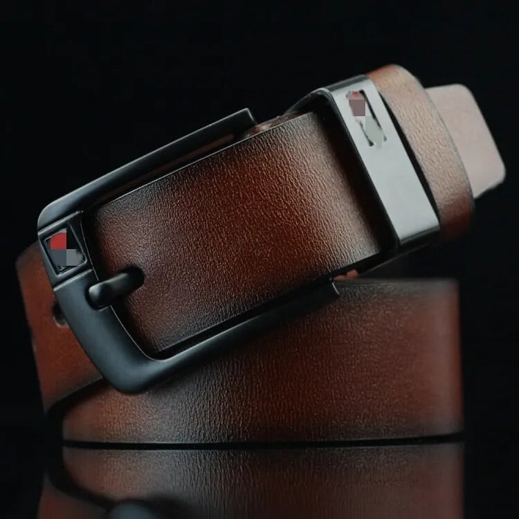 Novi minimalistički modni trend muški remeni od umjetne kože, poslovni lagani luksuzni igličasti kopči, svečani remen, odjevni dodaci