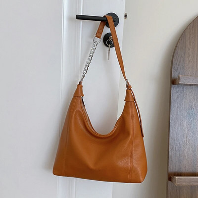 Vintage torbe za slobodno vrijeme ispod pazuha velikog kapaciteta za žene 2023., trendi moda, jednostavna ženska velika torba, svestrana torba za rame