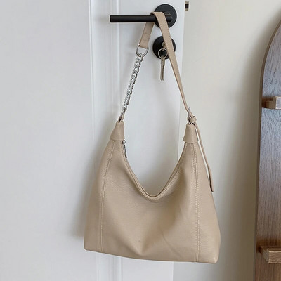 Vintage torbe za slobodno vrijeme ispod pazuha velikog kapaciteta za žene 2023., trendi moda, jednostavna ženska velika torba, svestrana torba za rame