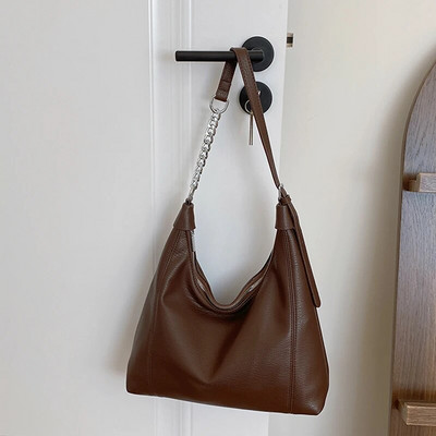 Vintage torbe za slobodno vrijeme ispod pazuha velikog kapaciteta za žene 2023., trendi moda, jednostavna ženska velika torba, svestrana torba za rame