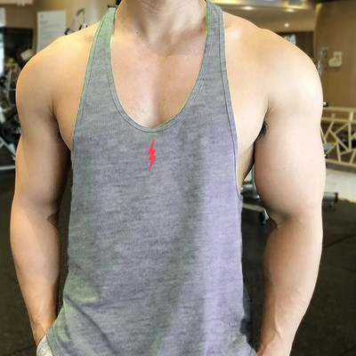 2023 Muškarci Fitness Gyms Tank Workout Majica bez rukava Pamučni prsluk za trčanje u teretani Bodybuilding potkošulja Muške Stringer Fitness majice bez rukava