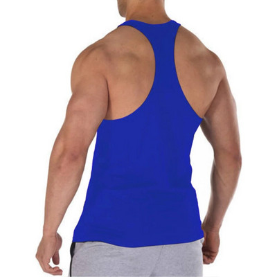 2023 Muškarci Fitness Gyms Tank Workout Majica bez rukava Pamučni prsluk za trčanje u teretani Bodybuilding potkošulja Muške Stringer Fitness majice bez rukava