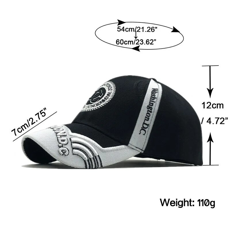 Aukštos kokybės beisbolo kepuraitė vyrams Moterų reguliuojamos Snapback kepurės Brim Bone Moteriškas beisbolo kepuraitė Trucker kepuraitė