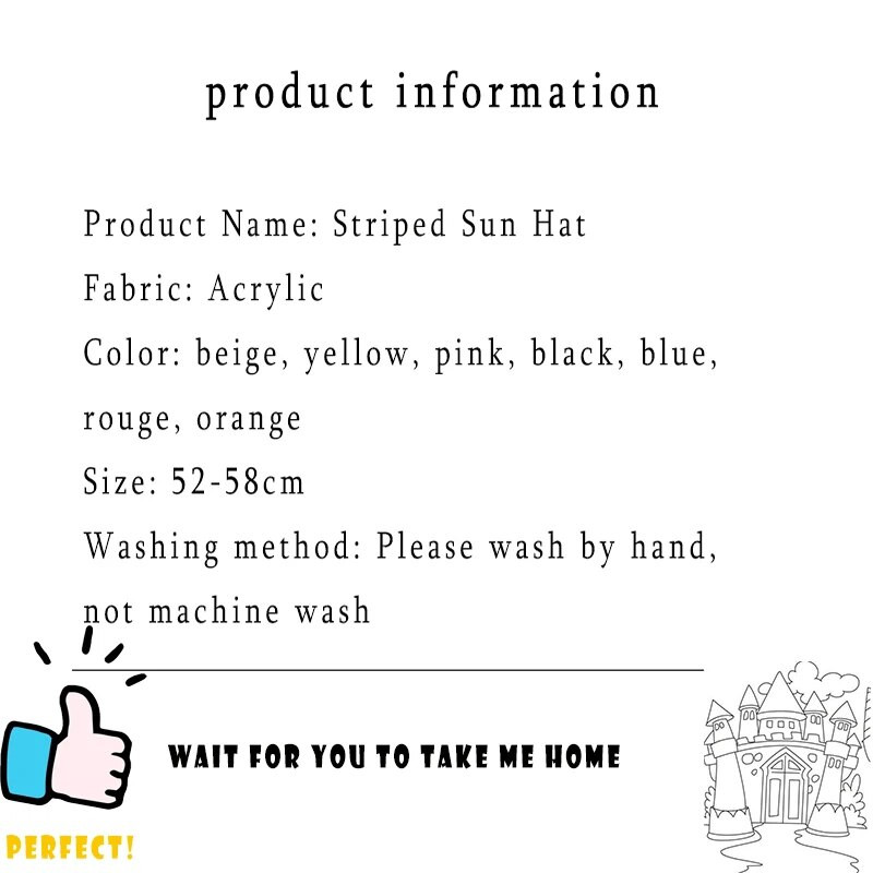 K154 Ženski šešir Panama Modni ženski ljetni šešir Na pruge Panama Zaštita od sunca Ribarski šeširi Štitnik za sunce Kapa za plažu